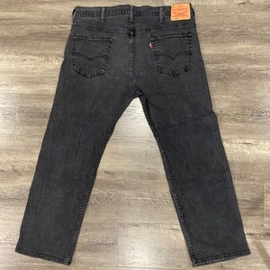 Mens black/grey 569 Levi’s